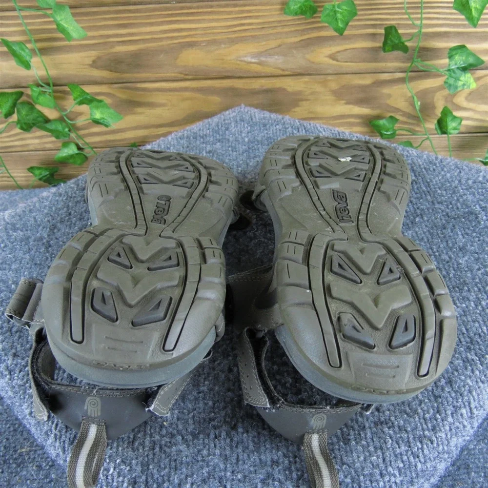 Teva Men's  Sport Sandals Brown Synthetic Size 12 Medium Gently Used‎ 2025